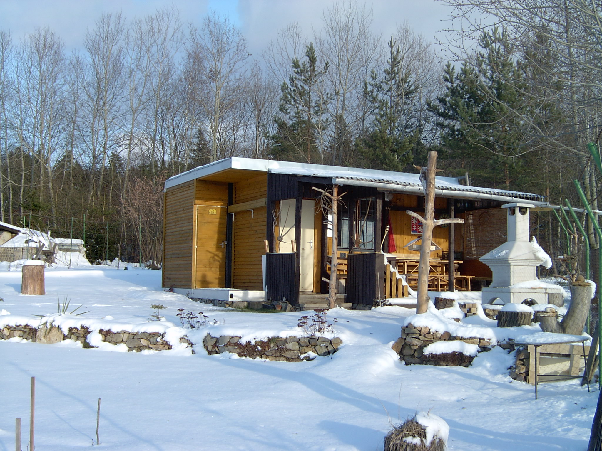3 Záhrada v zime - 2005